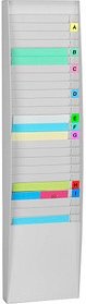 PAPERFLOW Sortiertafel grau DIN A4 25 Fächern 27,3 x 12,9 x 112,0 cm, 1 St.