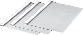 100 dots Thermo-Bindemappen weiß Hochglanzkarton für 5 - 15 Blatt