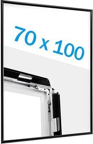 SPRINTIS Klapprahmen schwarz 70,0 x 100,0 cm, 1 St.