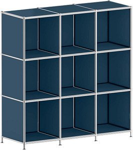 viasit Sideboard System4, 537762 violettblau 115,4 x 40,4 x 118,2 cm, 1 St.