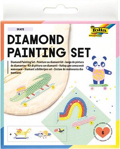 folia Diamond Painting Skate mehrfarbig