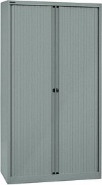 Thumbnail - BISLEY Rollladenschrank silber 4 Fachböden 100,0 x 43,0 x 198,0 cm