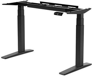 FlexiSpot E7 Pro elektrisch höhenverstellbares Schreibtischgestell schwarz ohne Tischplatte, C-Fuß-Gestell schwarz 110,0...