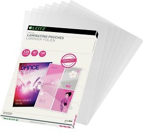 Thumbnail - LEITZ Laminierfolien glänzend für A3 125 micron, 100 St.
