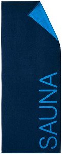 Thumbnail - Dyckhoff Saunatuch Doubleface blau 80 x 200 cm