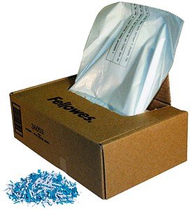 Fellowes Müllbeutel für Aktenvernichter 34,0 l, 100 St.