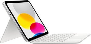 Apple Magic Keyboard Folio Tablet-Tastatur weiß geeignet für Apple iPad 10. Gen (2022), Apple iPad 10. Gen (2024), Apple...