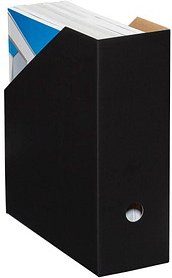 LANDRÉ® Stehsammler 100420031 schwarz Karton, DIN A4, 1 St.