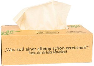 Thumbnail - pandoo Taschentücherbox 3-lagig weiß, 100 St.