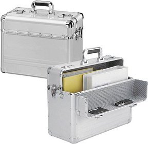 ALUMAXX Pilotenkoffer BETHA Aluminium silber 47,0 x 20,0 x 38,0 cm