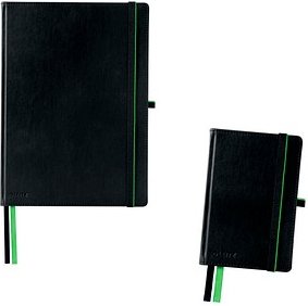 AKTION: LEITZ Notizbuch-Set Complete 1x DIN A5 +1x DIN A6 kariert, schwarz Hardcover 160 Seiten, 1 St.