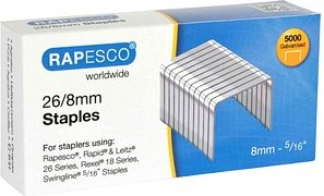 5.000 RAPESCO® Heftklammern 26/8