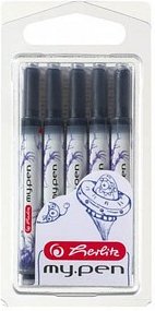 herlitz Tintenpatronen für Füller my.pen königsblau, 5 St.