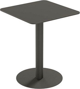 Thumbnail - meet powered by PAPERFLOW Gartentisch CROSS schwarz quadratisch 60,0 x 60,0 x 75,0 cm