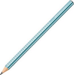 Thumbnail - FABER-CASTELL Jumbo Sparkle Bleistift B ocean blue, 1 St.