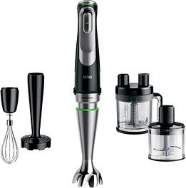 BRAUN MultiQuick 9 MQ9195XLI Stabmixer schwarz 1.200 W