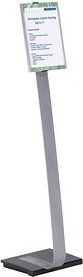 DURABLE Infoständer silber DIN A4 36,5 x 109,0 x 80,0 cm, 1 St.