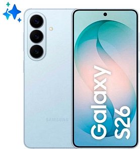 SAMSUNG Galaxy S26 Dual-SIM-Smartphone sky blue 256 GB