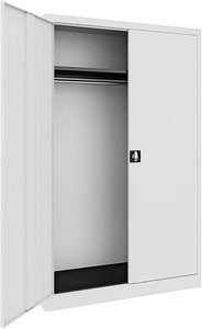 mauser Metallschrank BF 5-12 G - 7035/7035 lichtgrau 1 Fachboden 120,0 x 50,0 x 195,0 cm, aufgebaut, 1 St.