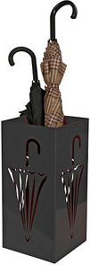 SZ Metall Schirmständer Umbrella 32665 schwarz, Stahl