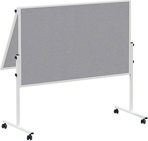 MAUL Moderationswand MAULsolid, klappbar 120,0 x 150,0 cm grau