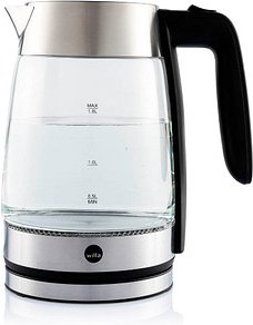 WILFA Wasserkocher WKG-2200S transparent 1,8 l 2.200 W