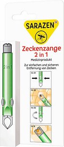 SARAZEN Zeckenzange, 1 St.