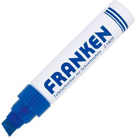 Thumbnail - FRANKEN Jumbo Whiteboard-Marker blau 4,0 - 12,0 mm, 1 St.