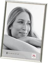 walther design Bilderrahmen Chloe silber 16,3 x 21,3 cm, 1 St.