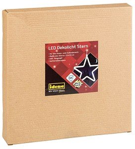Idena Dekostern LED Dekoleuchte weiß, 1 St.