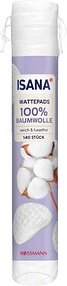 ISANA Wattepads 2-lagig weiß, 140 St.