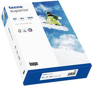 Thumbnail - tecno Kopierpapier superior DIN A4 80 g/qm 500 Blatt