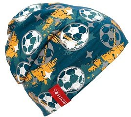 ROTH Jungen Beanie Fußball blau Einheitsgröße 1 St.
