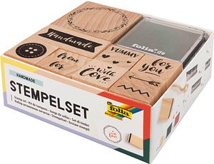 Thumbnail - folia Motivstempel-Set HANDMADE, 1 Set