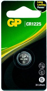 Thumbnail - GP Knopfzelle CR1225 Lithium 3,0 V, 1 St.