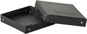 FALKEN PURE 120x120mm Aufbewahrungsbox 310 Blatt schwarz 13,0 x 13,0 x 2,5 cm