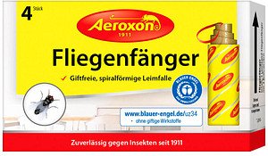 Aeroxon Fliegenfänger gelb, 4 St.