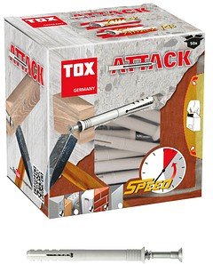 TOX ATTACK 017102151 Nageldübel Ø 6 mm x 50 mm, 50 St.