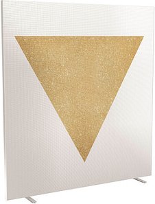 PAPERFLOW Trennwand easyScreen Classic Chic, 61359 bunt 160,0 x 173,4 cm, 1 St.