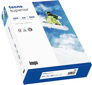 Thumbnail - tecno Kopierpapier superior DIN A4 100 g/qm 500 Blatt