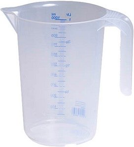 hünersdorff Messbecher transparent