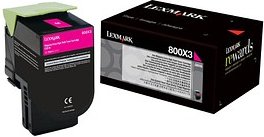 Lexmark 80C0X30 magenta Toner