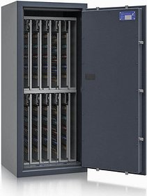 ISS safe4key Schlüsseltresor grau mit 880 Haken, Elektronikschloss, 50,0 x 42,0 x 115,0 cm, 1 St.
