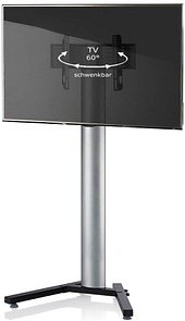 VCM my media TV-Ständer Stadino Maxi schwarz, silber