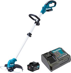 makita UR100DSME Akku-Rasentrimmer-Set 12,0 V, mit 2 Akkus