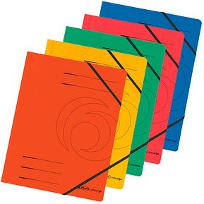 herlitz Eckspanner easy orga DIN A4 farbsortiert, 5 St.