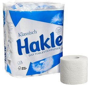 Hakle Toilettenpapier Klassich 3-lagig, 24 Rollen