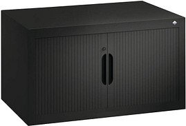 Thumbnail - CP Omnispace Aufsatz-Rollladenschrank schwarzgrau keine Fachböden 80,0 x 42,0 x 45,0 cm