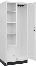 Thumbnail - CP Putzmittelschrank Classic PLUS 080120-02 S10014 verkehrsweiß 80,0 x 50,0 x 195,0 cm, aufgebaut, 1 St.