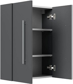 POSSEIK Bad-Hängeschrank LEVANA L grafit 53,0 x 20,0 x 70,0 cm